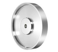 sourcing map Diamond Lapidary Wheel 6 Inch x 1 Inch with 1/2" Arbor Hole 2000 Grit Jewelry Grinding Wheels, for Stone Marble Gem Glass Ceramics Crystal Cemented Carbide Steel