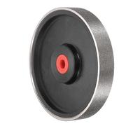 sourcing map Diamond Lapidary Wheel 6 Inch x 1 Inch with 1" Arbor Hole 100 Grit Jewelry Grinding Wheels with Reducers, for Stone, Marble, Gem, Glass, Ceramics, Crystal, Cemented Carbide, Steel
