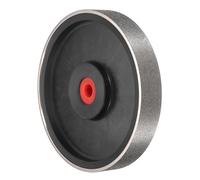 sourcing map Diamond Lapidary Wheel 6 Inch x 1 Inch with 1" Arbor Hole 120 Grit Jewelry Grinding Wheels with Reducers, for Stone, Marble, Gem, Glass, Ceramics, Crystal, Cemented Carbide, Steel