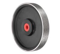 sourcing map Diamond Lapidary Wheel 6 Inch x 1 Inch with 1" Arbor Hole 35 Grit Jewelry Grinding Wheels with Reducers, for Stone, Marble, Gem, Glass, Ceramics, Crystal, Cemented Carbide, Steel