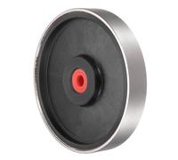 sourcing map Diamond Lapidary Wheel 6 Inch x 1 Inch with 1" Arbor Hole 500 Grit Jewelry Grinding Wheels with Reducers, for Stone, Marble, Gem, Glass, Ceramics, Crystal, Cemented Carbide, Steel