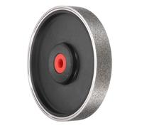 sourcing map Diamond Lapidary Wheel 6 Inch x 1 Inch with 1" Arbor Hole 60 Grit Jewelry Grinding Wheels with Reducers, for Stone, Marble, Gem, Glass, Ceramics, Crystal, Cemented Carbide, Steel