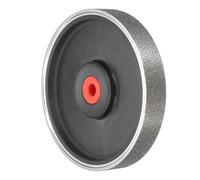 sourcing map Diamond Lapidary Wheel 6 Inch x 1 Inch with 1" Arbor Hole 80 Grit Jewelry Grinding Wheels with Reducers, for Stone, Marble, Gem, Glass, Ceramics, Crystal, Cemented Carbide, Steel