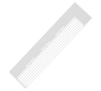 sourcing map Diamond Paint Ruler, Stainless Steel Drawing Ruler with 240 Blank Grids Diamond Mesh Round Dot Drill Alignment Tools for DIY Art Paints Crafts (5.12 x 1.26inch, #140.5)