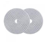 sourcing map Diamond Polishing Pad 5-Inch 30 Grits Wet/Dry Grinding for Stone Concrete Marble Countertop Floor 2pcs