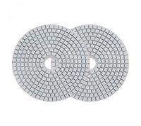sourcing map Diamond Polishing Pad 5-Inch 500 Grits Wet/Dry Grinding for Stone Concrete Marble Countertop Floor 2pcs