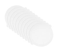 sourcing map Disposable Shower Drain Hair Catcher, 50Pcs Disposable Hair Catchers Mesh Stickers for Shower, Bathtub, Sink, Bathroom, Kitchen, Sewer (90mm/3.54", White)