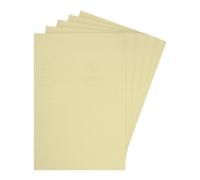 sourcing map Dollhouse Floorboards 12 Inch x 8 Inch Dollhouse Wallpaper and Flooring Silk Pattern Beige for Dollhouse Sand Table Model Accessories 5 Pcs