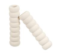 sourcing map Door Handle Covers, 8Pcs 5.51" Nitrile Rubber Sleeves Door Knob Covers Handle Protector for Home Hot Cold Door Front Door White