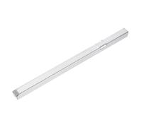 sourcing map Door Knob Spindle, 140mm Spare Door Handle Spindle Bar, Vintage Straight Knob Replacement Parts for Mechanical Locks, Silver Tone