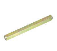sourcing map Door Knob Spindle, Spare Door Handle Spindle Bar, 100mm Long Door Spindle Replacement Door Handle Parts, Gold