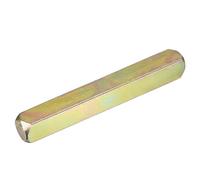 sourcing map Door Knob Spindle, Spare Door Handle Spindle Bar, 55mm Long Door Spindle Replacement Door Handle Parts, Gold