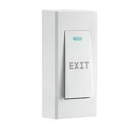 sourcing map Door Release Button Push to Exit Resettable NC/NO/COM Switch for Access Control 89mmx40mm Panel 250V 10A