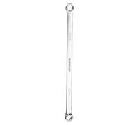 sourcing map Double End Box Wrench 16 x 18 mm Metric 12 Point 0 Degree Offset Extra Long Double End Box Ratcheting Wrench CR-V Polished Long Spanner Tools for Repairs