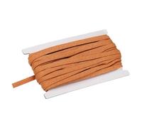 sourcing map Double Fold Bias Binding Tape, 1/4 Inch x 15 Yards Cotton Twill Tape Trim Ribbon for Sewing Wrapping Craft DIY, Orange