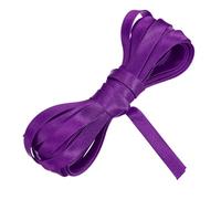 sourcing map Double Fold Bias Tape for Sewing 1/2 Inch x 5.5 Yards Satin Pre-fold Continuous Binding Tape for Seaming Quilting Hemming Binding DIY Crafts, Purple