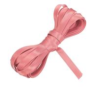 sourcing map Double Fold Bias Tape for Sewing 1/2 Inch x 5.5 Yards Satin Pre-fold Continuous Binding Tape for Seaming Quilting Hemming Binding DIY Crafts, Dark Pink