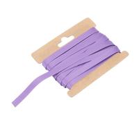 sourcing map Double Fold Bias Tape for Sewing 1/3 Inch x 6 Yards Satin Pre-fold Continuous Binding Tape for Seaming Quilting Hemming Binding DIY Crafts, Light Purple