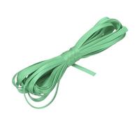 sourcing map Double Fold Bias Tape for Sewing 1/4 Inch x 5.5 Yards Satin Pre-fold Continuous Binding Tape for Seaming Quilting Hemming Binding DIY Crafts, Bright Green