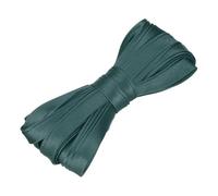 sourcing map Double Fold Bias Tape for Sewing 2/5 Inch x 5.5 Yards Satin Pre-fold Continuous Binding Tape for Seaming Quilting Hemming Binding DIY Crafts, Deep Green