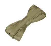 sourcing map Double Fold Bias Tape for Sewing 2/5 Inch x 5.5 Yards Satin Pre-fold Continuous Binding Tape for Seaming Quilting Hemming Binding DIY Crafts, Light Brown