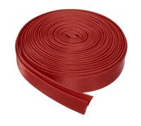 sourcing map Double Fold Bias Tape for Sewing 4/5 Inch x 5.5 Yards Satin Pre-fold Continuous Binding Tape for Seaming Quilting Hemming Binding DIY Crafts, Dark Red