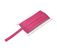sourcing map Double Fold Bias Tape for Sewing 5/8 Inch x 12 Yards Satin Pre-fold Continuous Binding Tape for Seaming Quilting Hemming Binding DIY Crafts, Rose Red