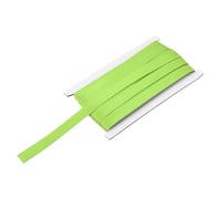 sourcing map Double Fold Bias Tape for Sewing 5/8 Inch x 12 Yards Satin Pre-fold Continuous Binding Tape for Seaming Quilting Hemming Binding DIY Crafts, Green