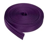 sourcing map Double Fold Bias Tape for Sewing, 5/8 Inch x 5.5 Yards Satin Bias Binding Tape Continuous Bulk for Quilting Blanket Binding Seaming Hemming Fabric Piping DIY Craft, Dusty Purple