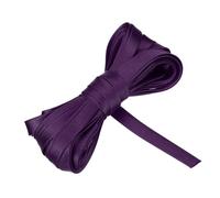 sourcing map Double Fold Bias Tape for Sewing 5/8 Inch x 5.5 Yards Satin Pre-fold Continuous Binding Tape for Seaming Quilting Hemming Binding DIY Crafts, Dusty Purple