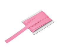 sourcing map Double Fold Bias Tape for Sewing 5/8 Inch x 6 Yards Satin Pre-fold Continuous Binding Tape for Seaming Quilting Hemming Binding DIY Crafts, Pink
