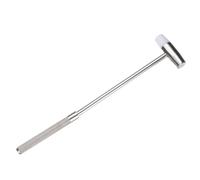 sourcing map Double Head Small Hammer 7.87" with Plastic and Metal Round Double Face Mini Mallet for Jewelry Watch Tuning Instruments DIY Handcraft