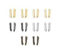 sourcing map Double Open Zipper Repair Latch Kits, #5 Insert Pins for Jacket Coat Two-Way Separating Zippers (5Colors, 10 Pairs)