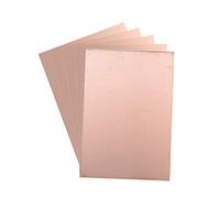 sourcing map Double-Sided Copper Clad Laminate PCB Circuit Board, FR4 100x70mm 3.94x2.76 inch, 1.5mm Thickness DIY Prototyping PCB Board, Name Board, 5pcs