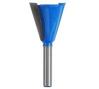 sourcing map Dovetail Router Bit 1/4" Shank 1" Dia Tungsten Carbide 14 Degree Dovetail Joint Joinery Bit for Drawer Cabinet Box Joints Making Woodworking