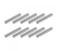 sourcing map Dowel Pin (5x32mm) 10Pcs, 304 Stainless Steel Shelf Support Pegs Pin Fastener Elements - for Metal Devices, Furniture Installation, Industrial, DIY