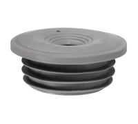 sourcing map Drain Pipe Seal Ring, Silicone Ring Washing Machine Sealing Plug, Anti-Odor Floor Drain Plug Sewer Pipe Seal Ring Sealing Cover for 70-75mm PVC Drainage Pipes, Grey