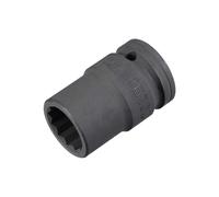 sourcing map Drive Impact Socket, CR-MO 3/4-Inch 20mm 12-Point 56mm