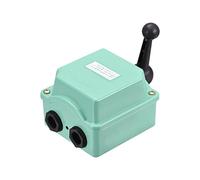 sourcing map Drum Switch QS-15 3 Positon Forward/Off/Reverse Motor Control Plastic Shell 15A
