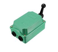 sourcing map Drum Switch QS-30 3 Positon Forward/Off/Reverse Motor Control Plastic Shell 30A