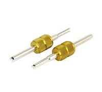 sourcing map Dual Size Valve Core Remover Service Tool 2 Pcs