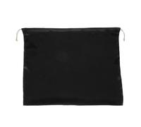 sourcing map Dust Cover Storage Bag Silk, Dust Bags for Handbags with Drawstring for Pouch Purse Cloth Shoes Travel Storage (Black, 15.75"x19.69")