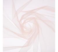 sourcing map Dusty Pink Sheer Organza Fabric, 1 Yards x 63 Inches Solid Soft Sheer Fabric by the Yard for Wedding Arch Draping Backdrop Decoration Ceiling Decor Bed Curtains DIY Sewing