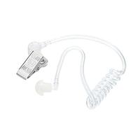 sourcing map Ear Piece Headset Earpiece Agent Secret Earpiece Costume Prop, Replacement Acoustic Tube for 2-Way Radio Audio Headsets