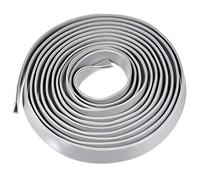 sourcing map Edge Trim U Seal Extrusion, Silicone Gray U Channel Edge Protector Sheet Fits 1/8-13/64inch Edge 5M/16.4Ft Length