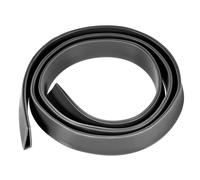 sourcing map Edge Trim U Seal Extrusion, Silicone Gray U Channel Edge Protector Sheet Fits 1/8-13/64inch Edge 1M/3.28Ft Length