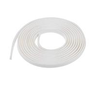sourcing map Edge Trim U Seal Extrusion, Silicone White U Channel Edge Protector Sheet Fits 0.5-2.5mm Edge 3Meters/9.84Ft Length