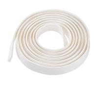 sourcing map Edge Trim U Seal Extrusion, Silicone White U Channel Edge Protector Sheet Fits 1/8-13/64inch Edge 3Meters/9.84Ft Length