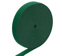 sourcing map Elastic Band, 1" x 15 Yard Stretch Knit Elastic Bands Fabric Elastic Band for Sewing, Wigs, Waistband, Pants, Craft DIY (Dark Green)