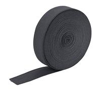 sourcing map Elastic Bands for Sewing 1"/2.5cm 10 Yard Grey Knit Elastic Spool High Elasticity for Wigs, Waistband, Pants